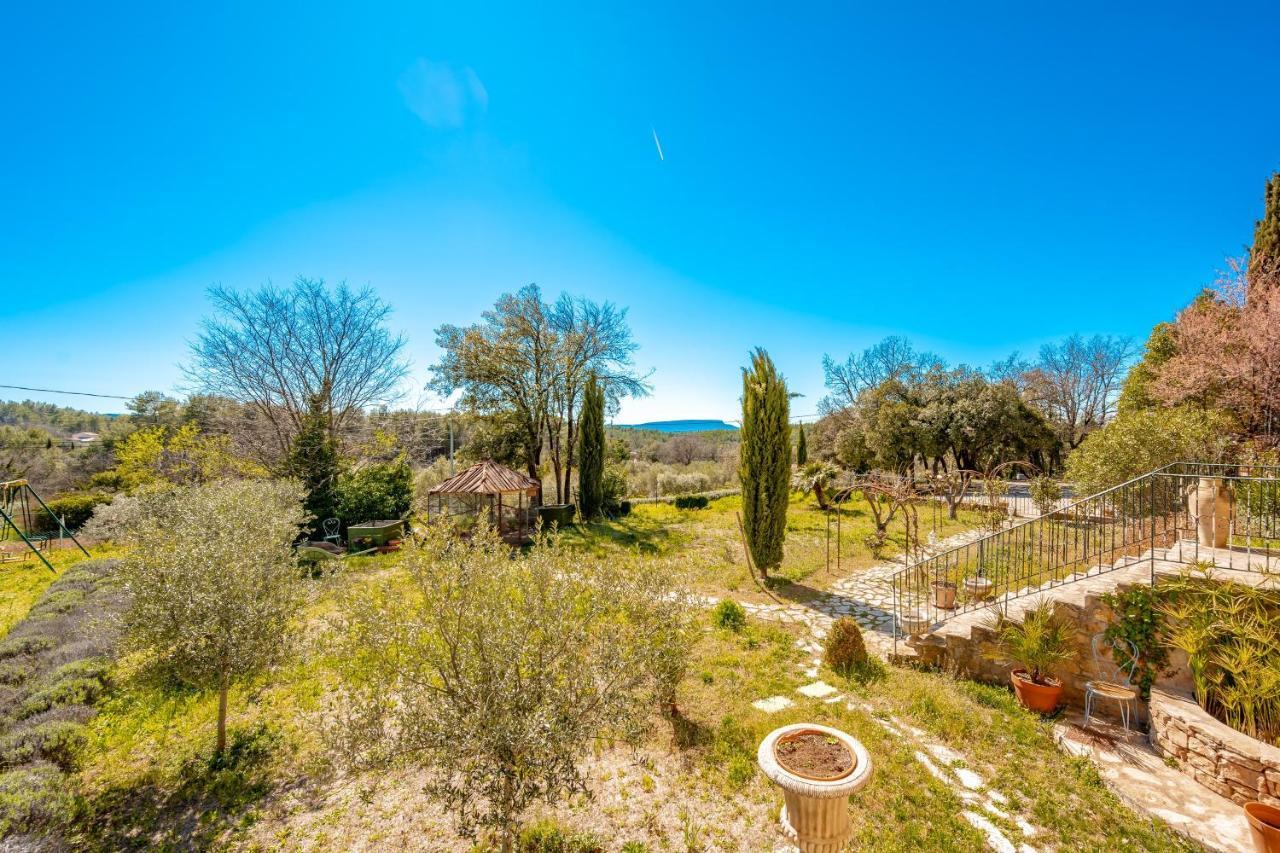Pontevès La Maison Du Rouge Gorge - Charmante Maison Climatisee Avec Piscine מראה חיצוני תמונה
