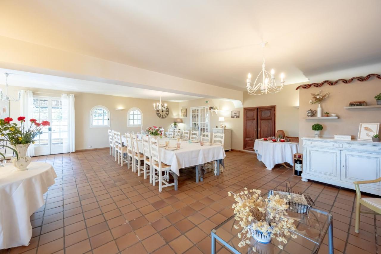 Pontevès La Maison Du Rouge Gorge - Charmante Maison Climatisee Avec Piscine מראה חיצוני תמונה