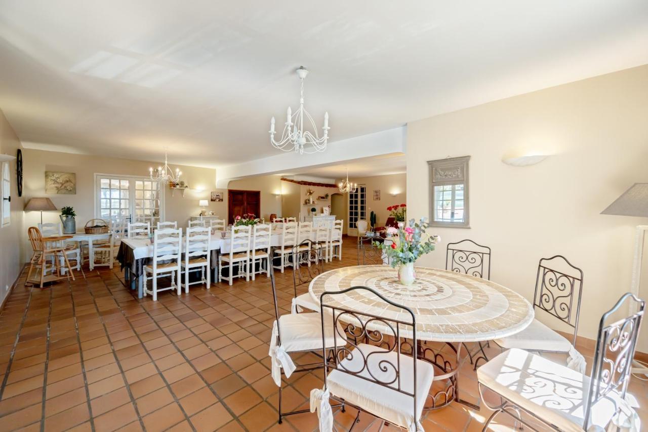 Pontevès La Maison Du Rouge Gorge - Charmante Maison Climatisee Avec Piscine מראה חיצוני תמונה
