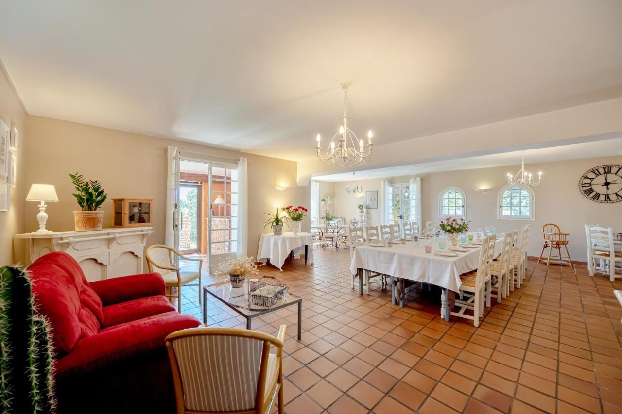 Pontevès La Maison Du Rouge Gorge - Charmante Maison Climatisee Avec Piscine מראה חיצוני תמונה